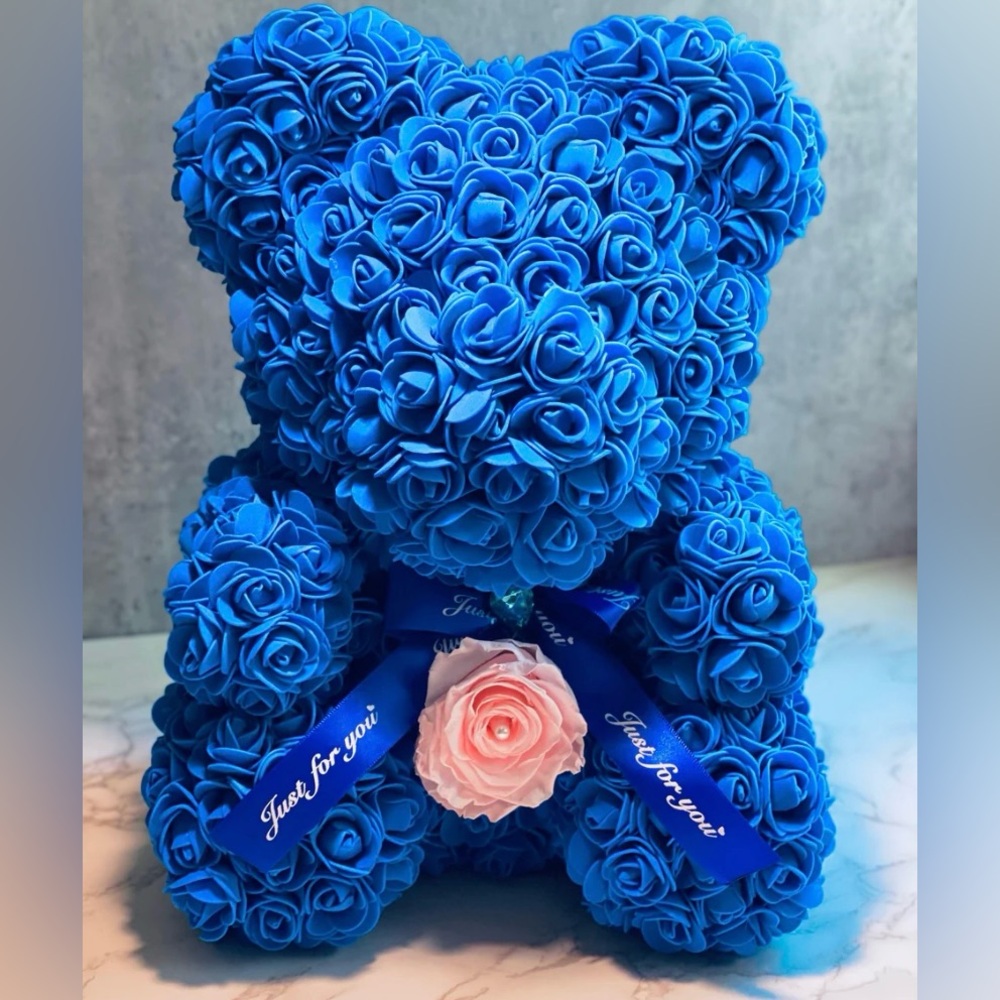 The Original De Lux Rose Bear